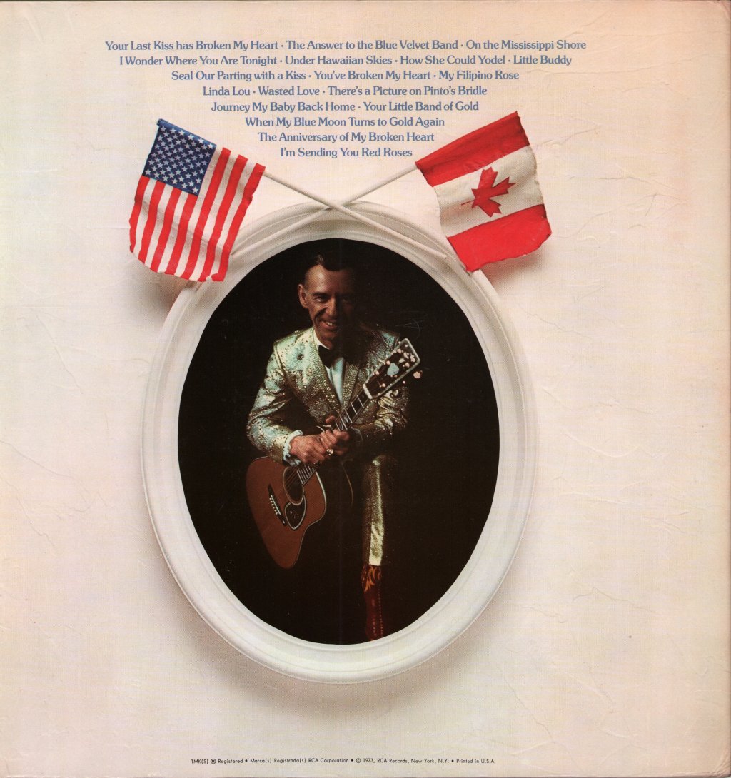 Hank Snow - When My Blue Moon Turns To Gold Again - Double Lp