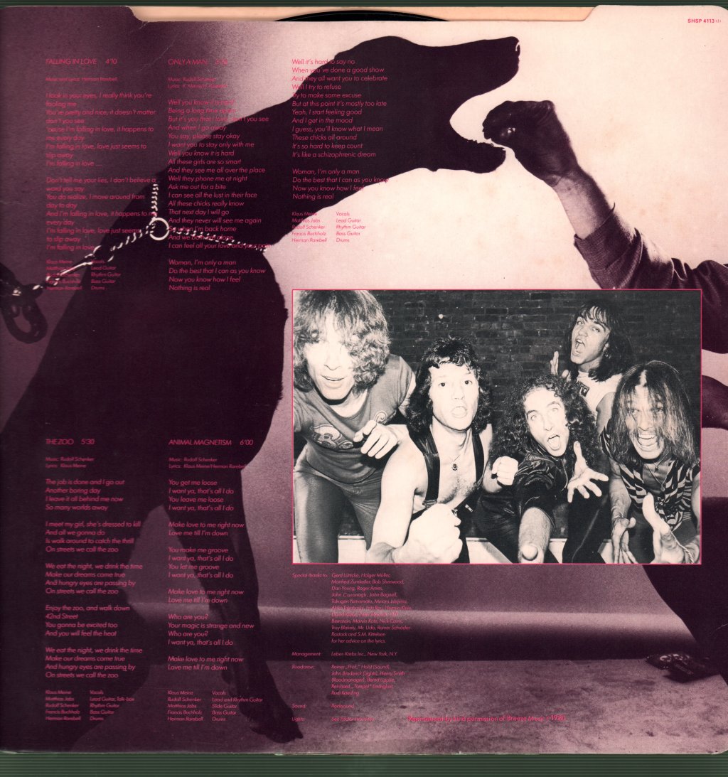 Scorpions - Animal Magnetism - Lp