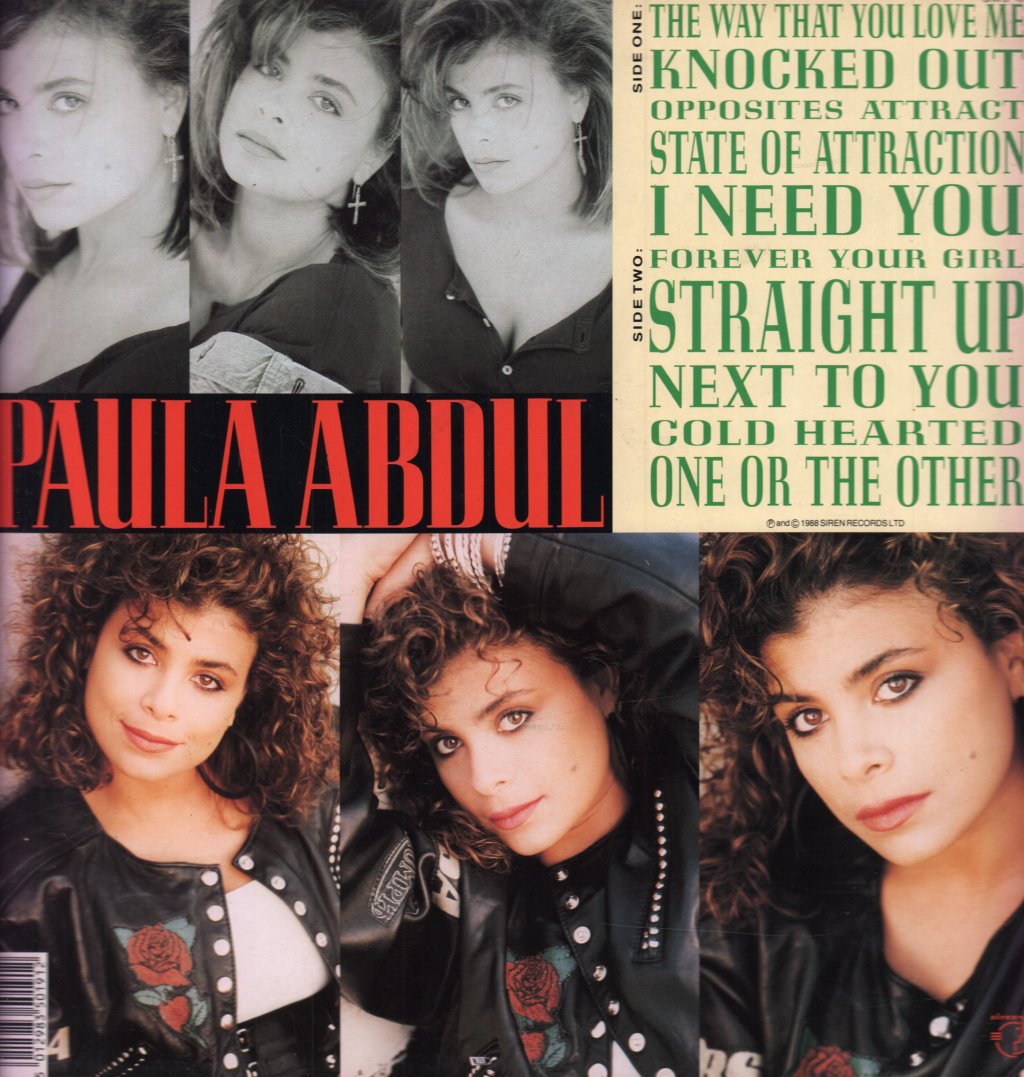Paula Abdul - Forever Your Girl - Lp