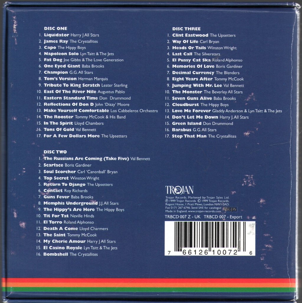 Various Artists - Trojan Instrumentals Box Set - Cd Set