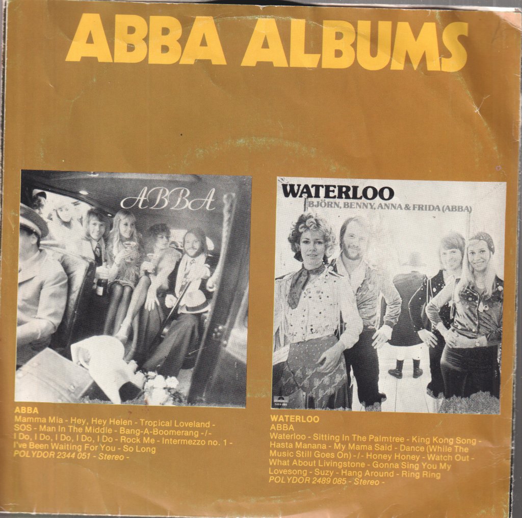ABBA - SOS - 7 Inch