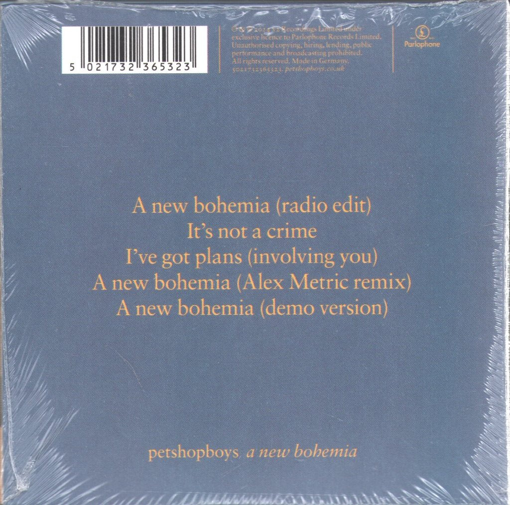 Pet Shop Boys - A New Bohemia - Cd