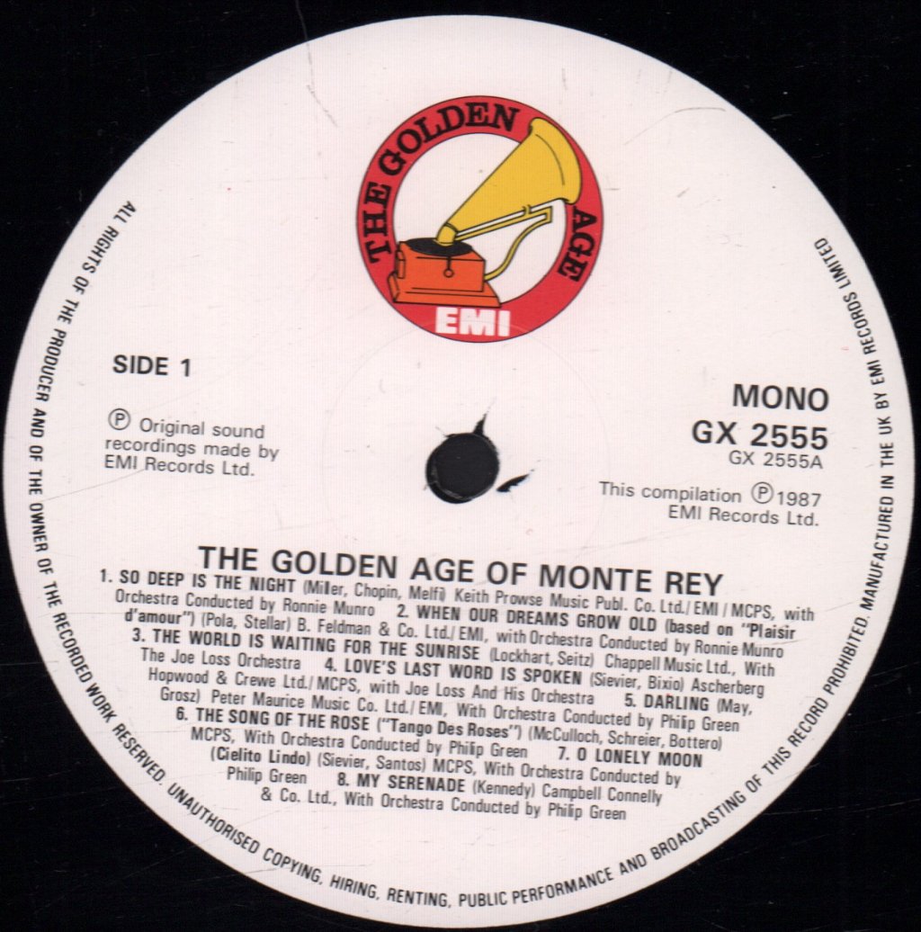 Monte Rey - Golden Age Of - Lp