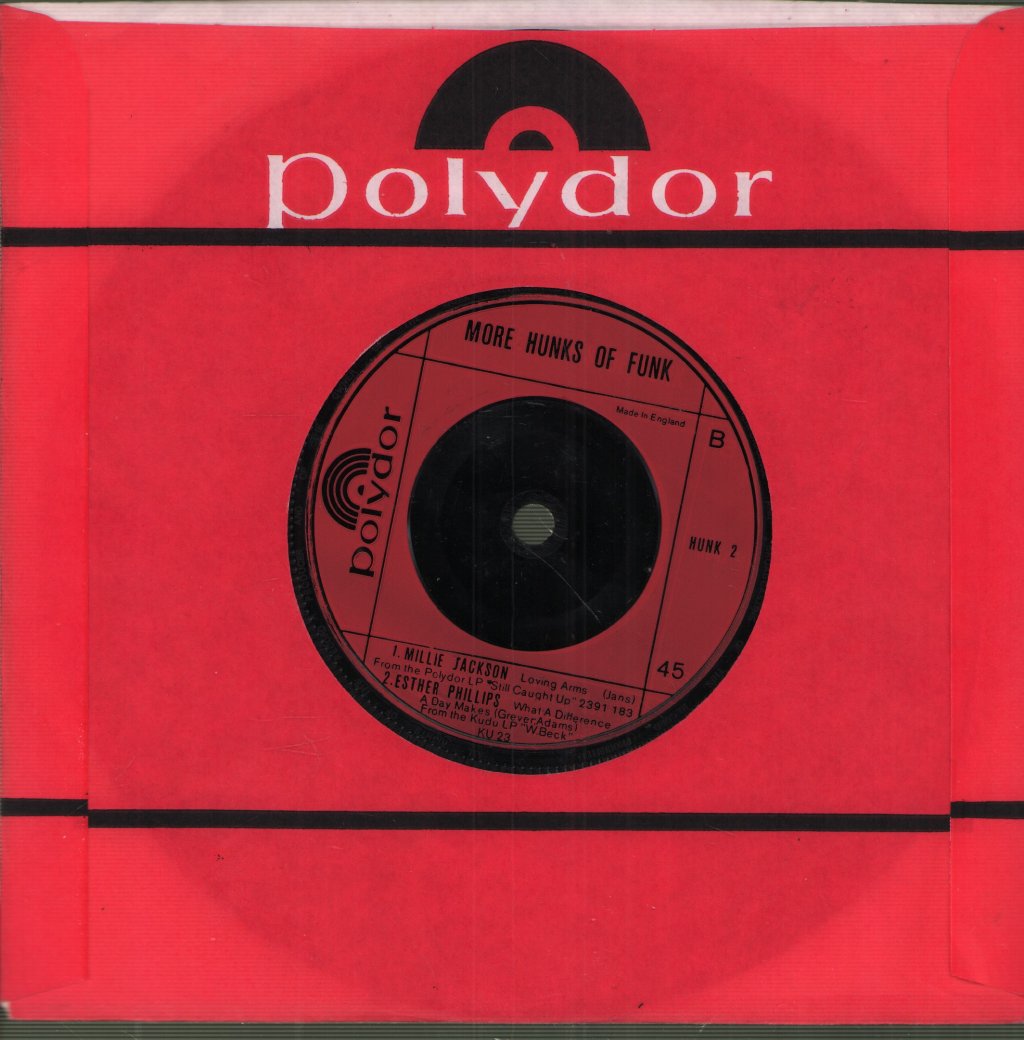 Various Artists - More Hunks Of Funk - 7 Inch