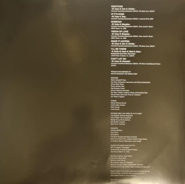 Mariah Carey - MTV Unplugged EP - 12 Inch