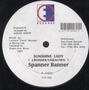 Spanner Banner / Lukie D - Sunshine Lady / Should I Stay - 12 Inch