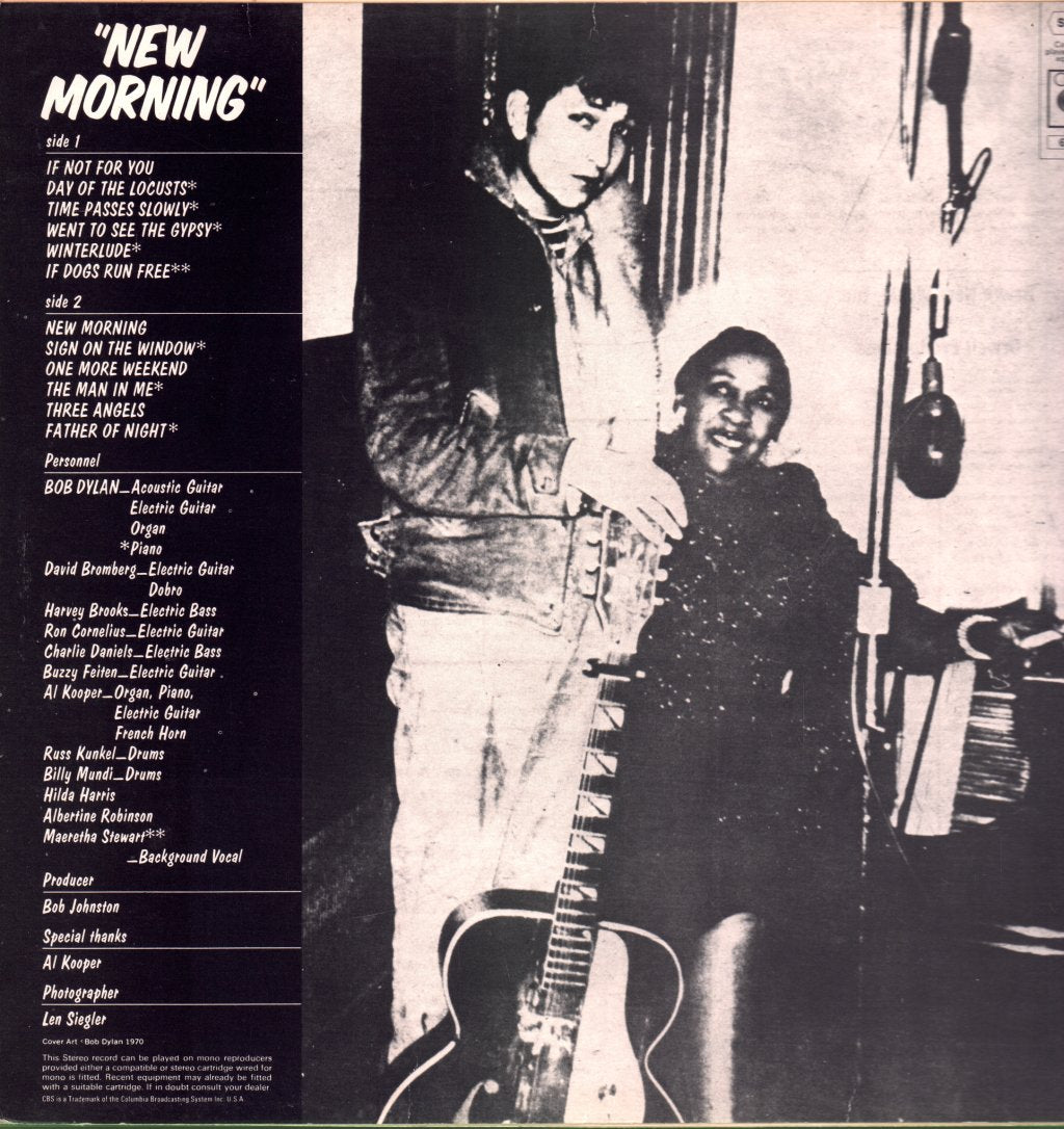Bob Dylan - New Morning - Lp