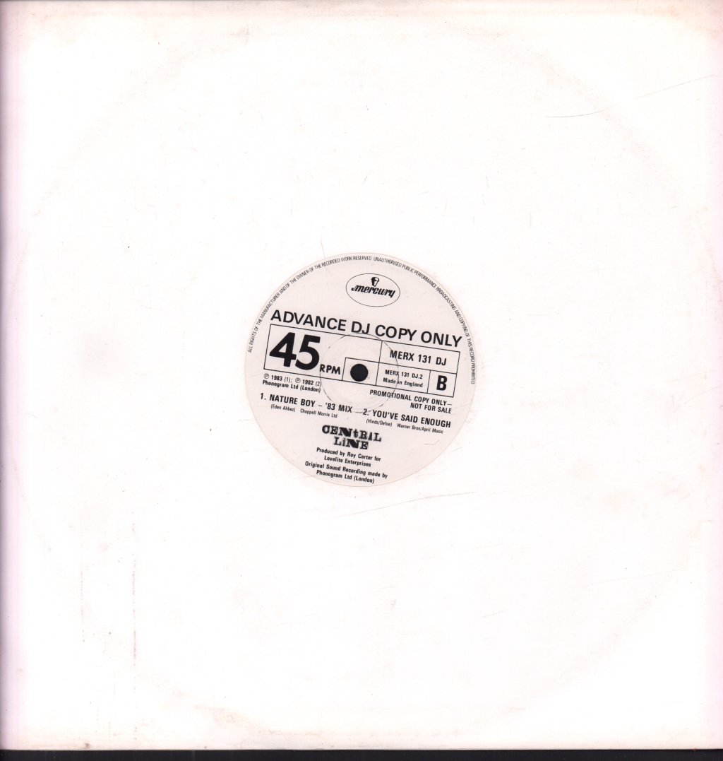 Central Line - Nature Boy - 12 Inch