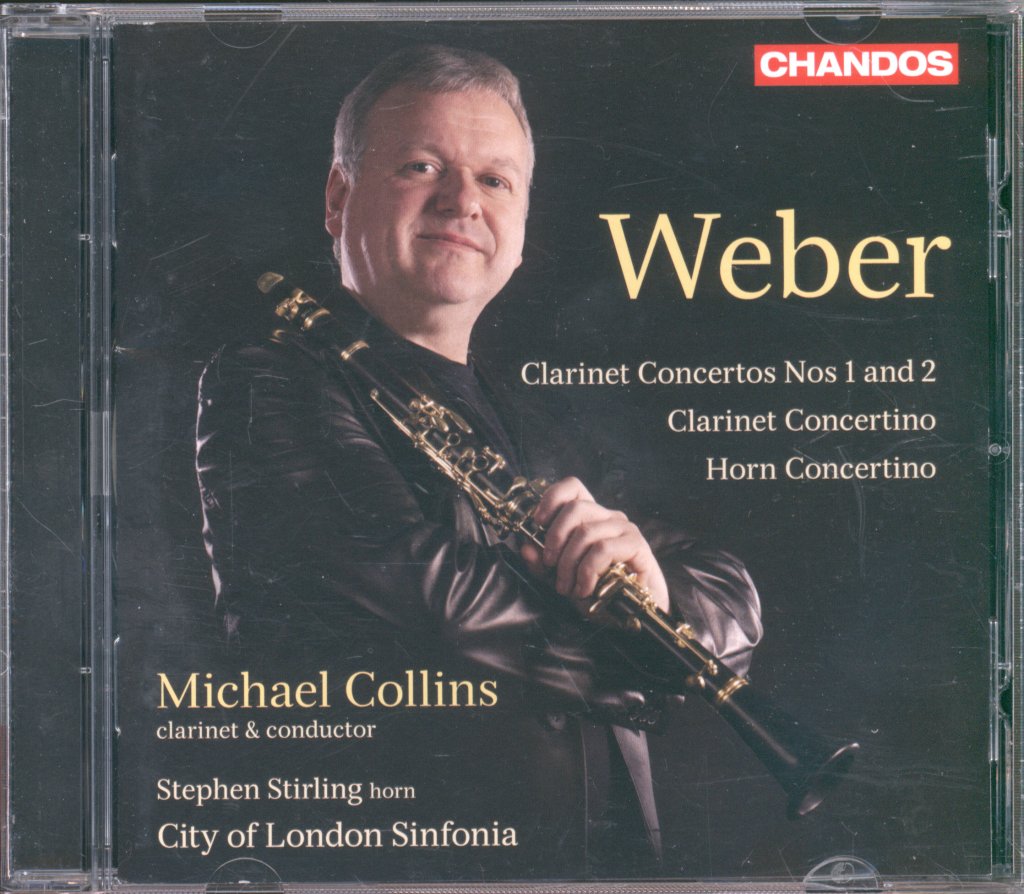 City Of London Sinfonia / Michael Collins - Weber - Clarinet Concertos Nos 1 And 2 - Cd