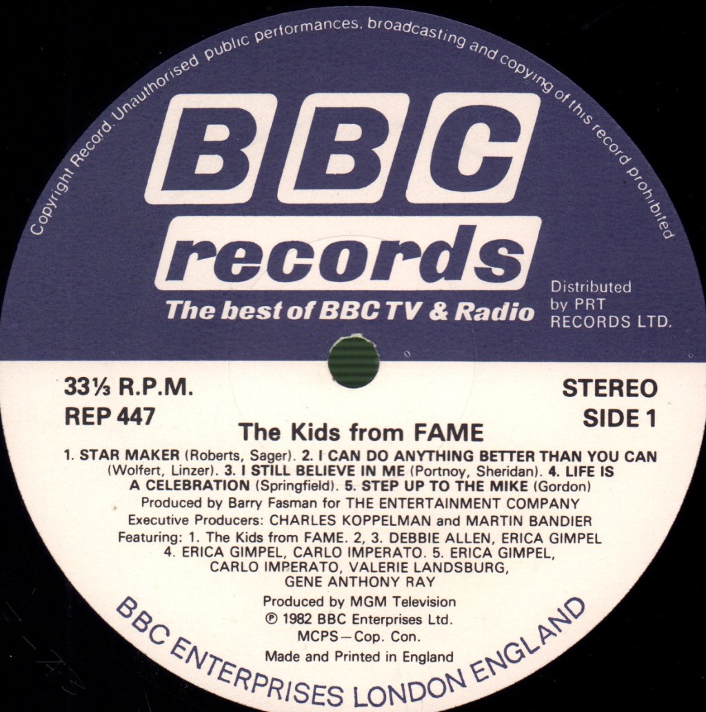 Kids From Fame - Kids From Fame - Lp