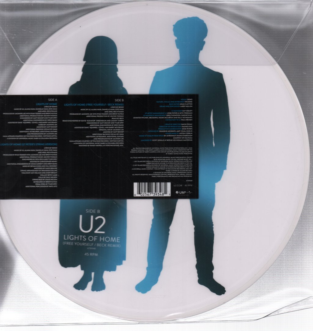 U2 - Lights Of Home - 12 Inch
