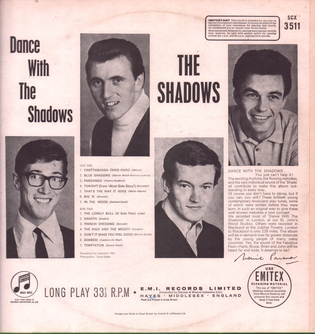Shadows - Dance With - Lp