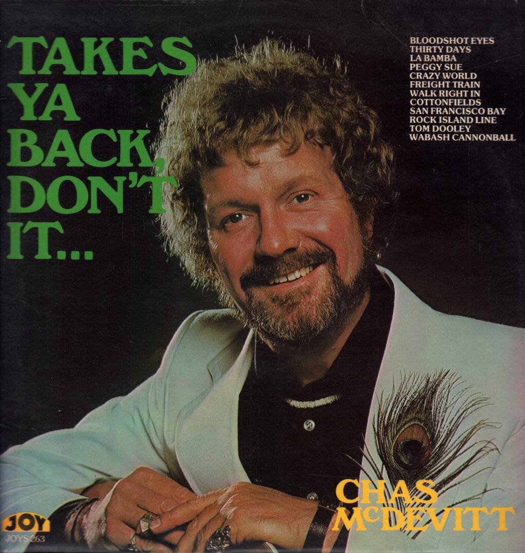 Chas Mcdevitt - Takes Ya Back,Don't It - Lp