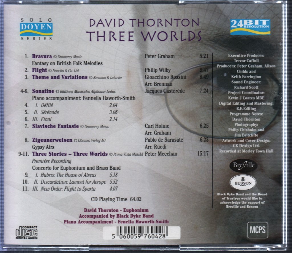 David Thornton - Three Worlds - Cd
