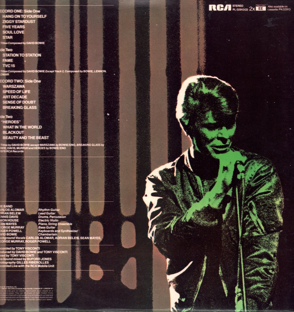 David Bowie - Stage - Double Lp