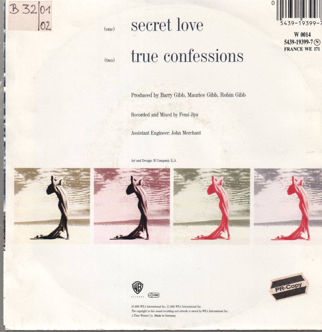 Bee Gees - Secret Love - 7 Inch