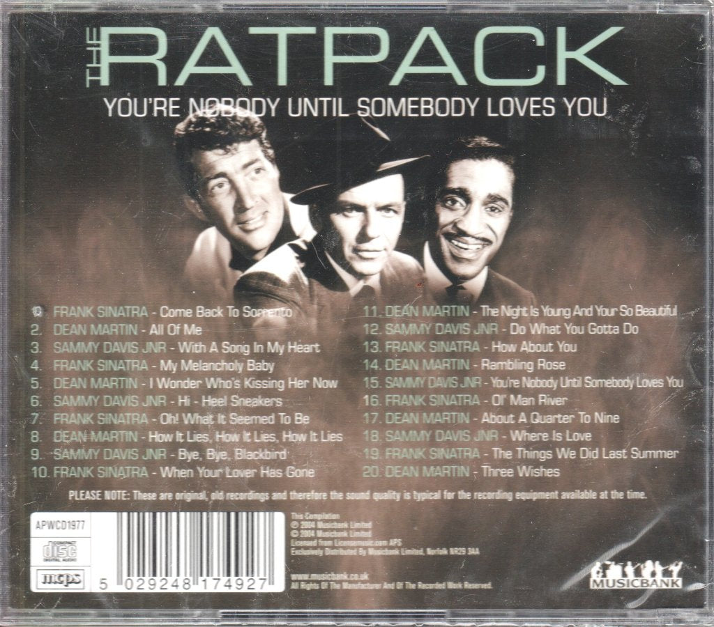 Rat Pack - You're Nobody Until Somebody Loves You - Cd