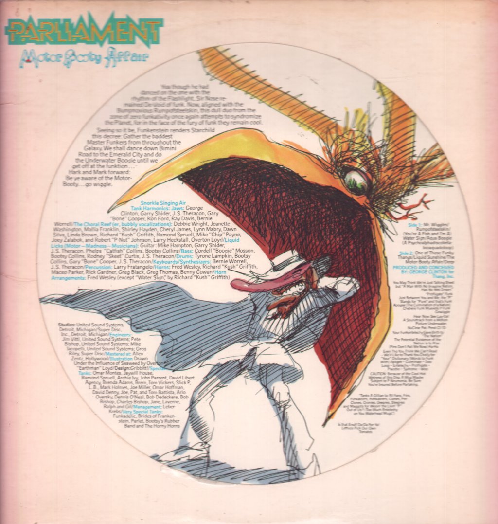 Parliament - Motor Booty Affair - Lp