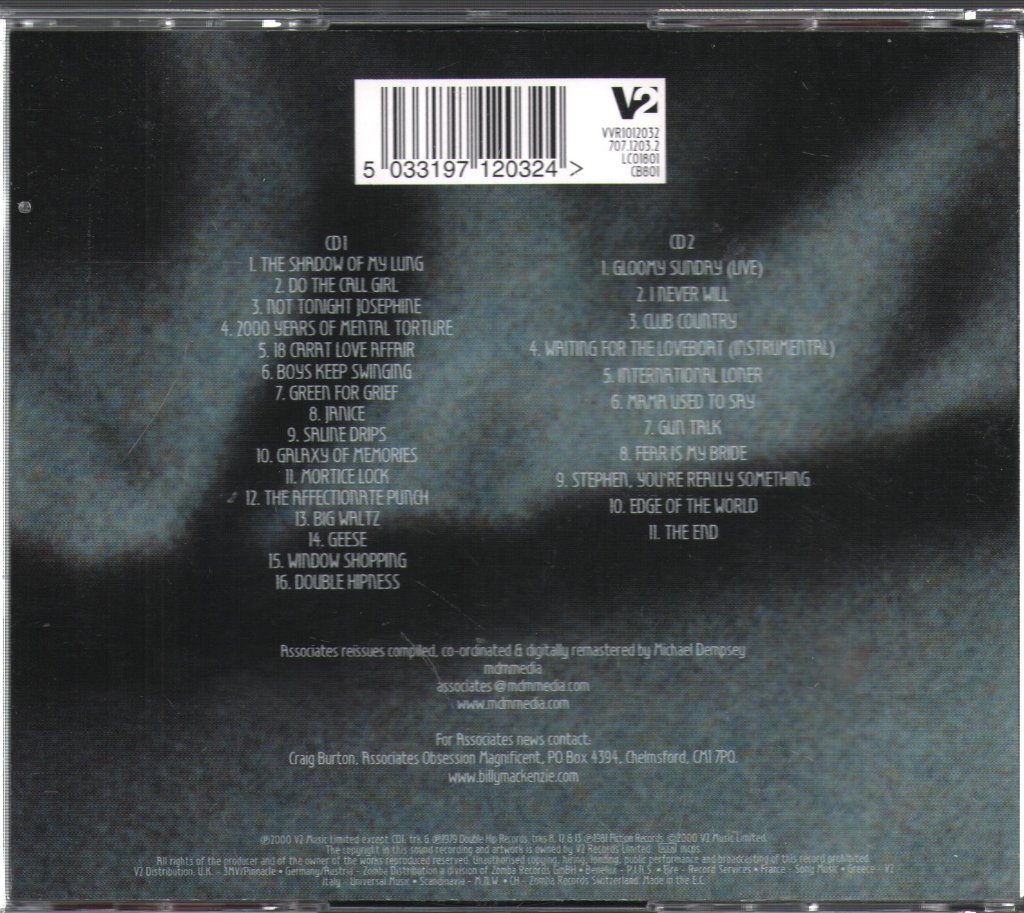 Associates - Double Hipness - Double Cd