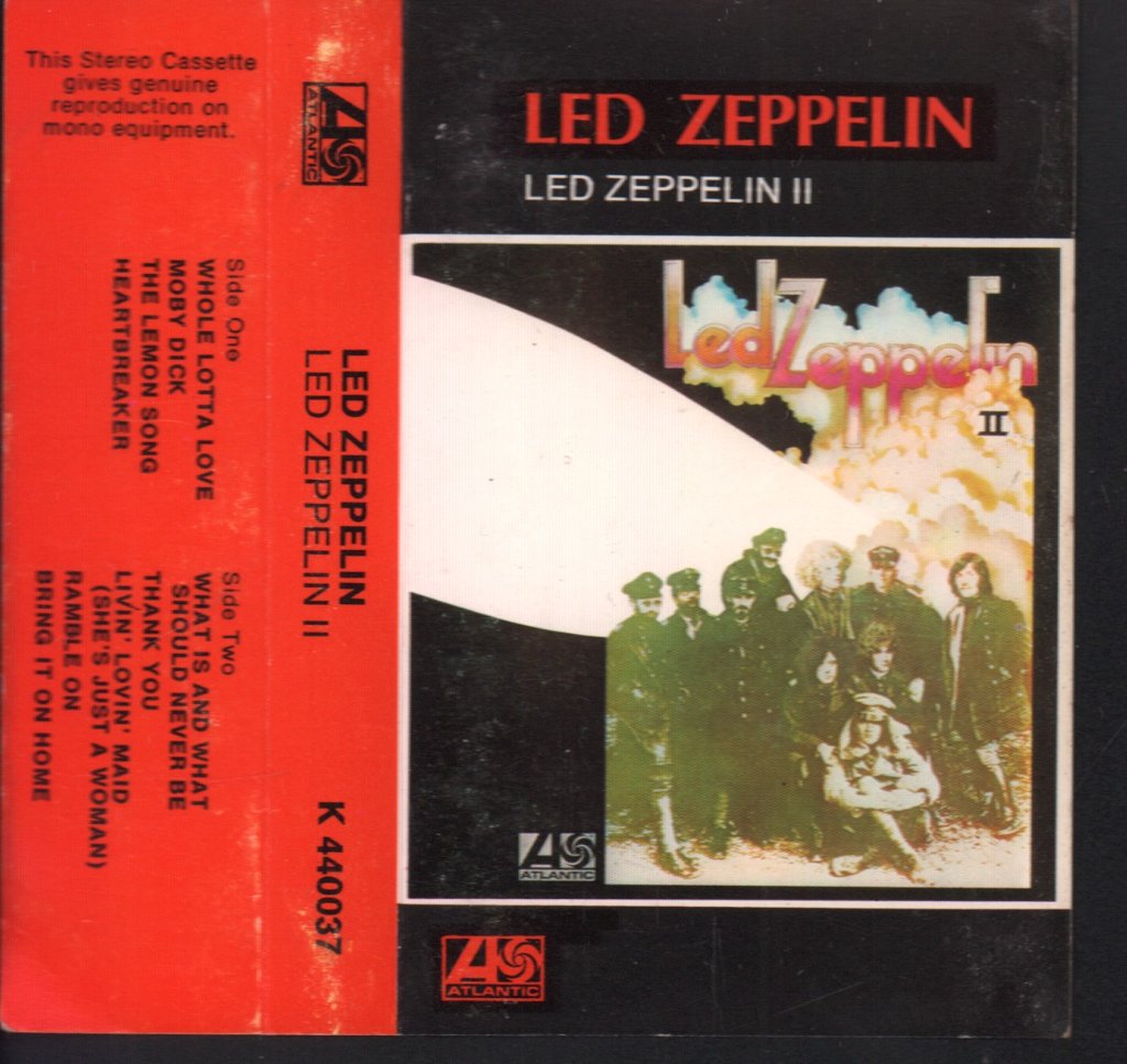 Led Zeppelin - Led Zeppelin II - Cassette