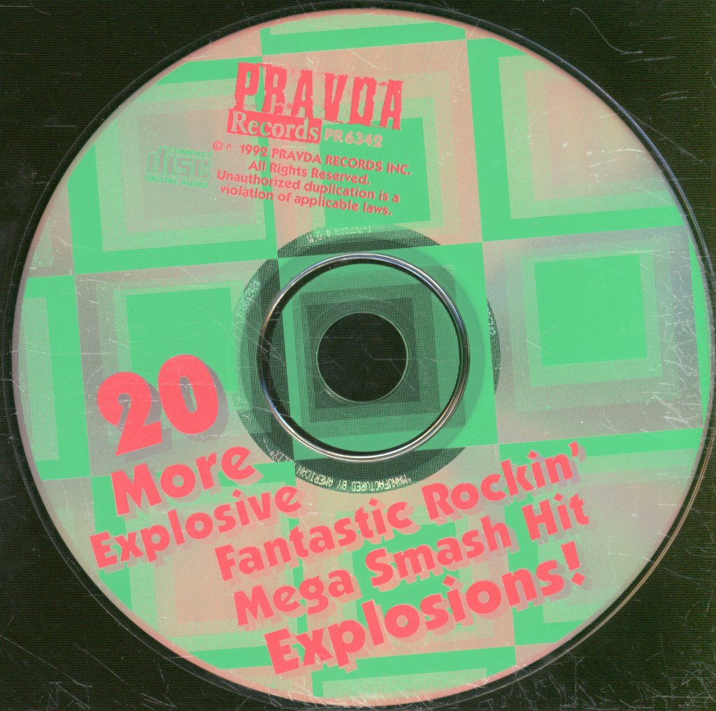 Various Artists - 20 More Explosive Fantastic Rockin' Mega Smash Hit Explosions! - Cd