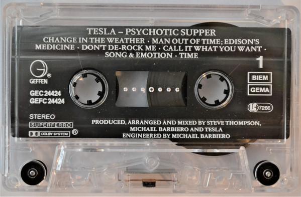 Tesla - Psychotic Supper - Cassette