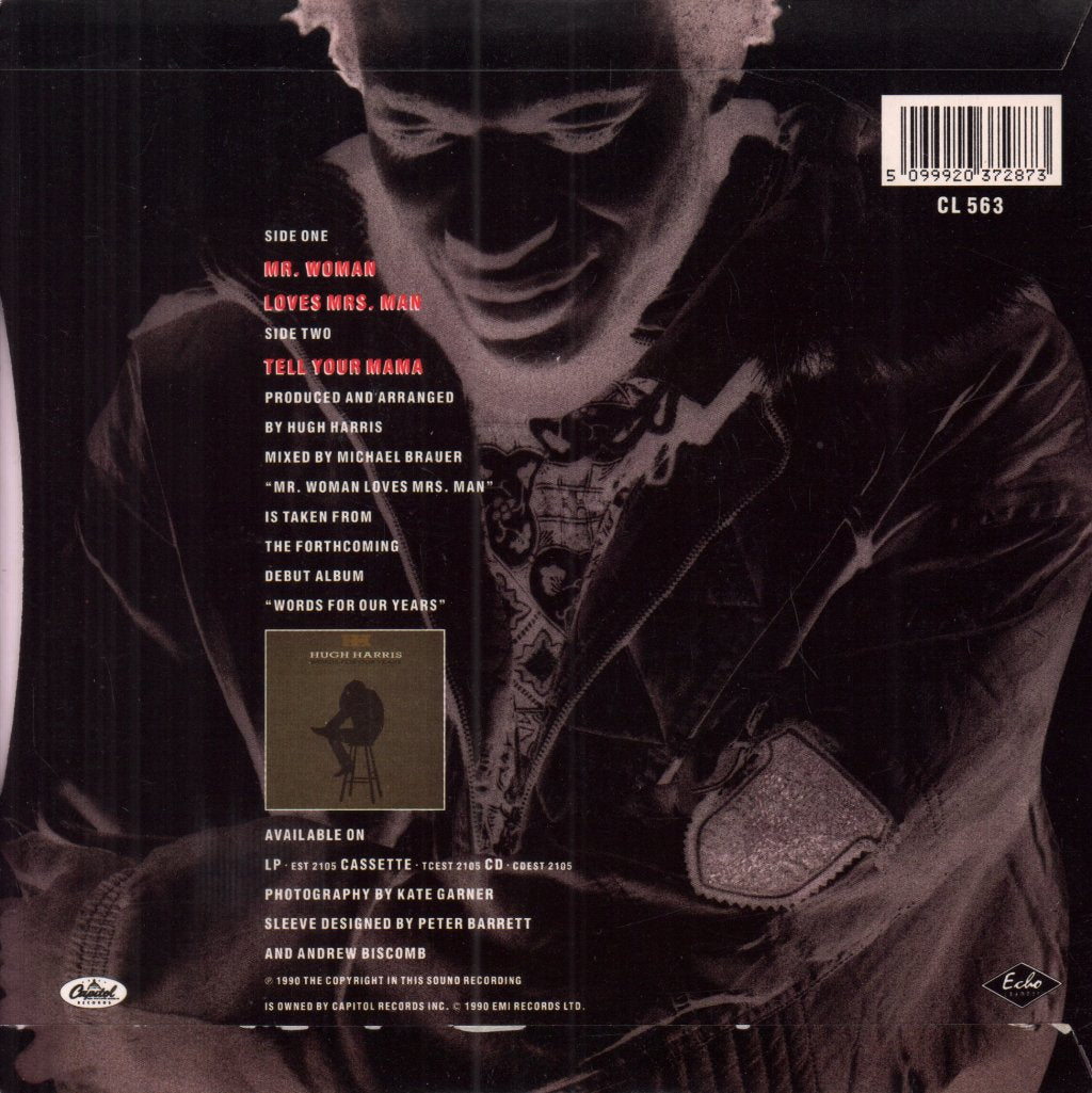 Hugh Harris - Mr Woman Loves Mrs Man - 7 Inch
