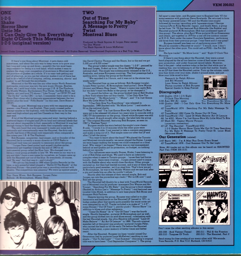 Haunted - In Return From The Grave - Lp