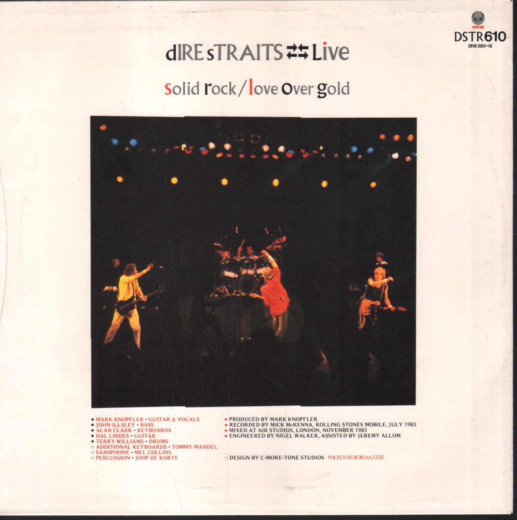 Dire Straits - Love Over Gold - 10 Inch
