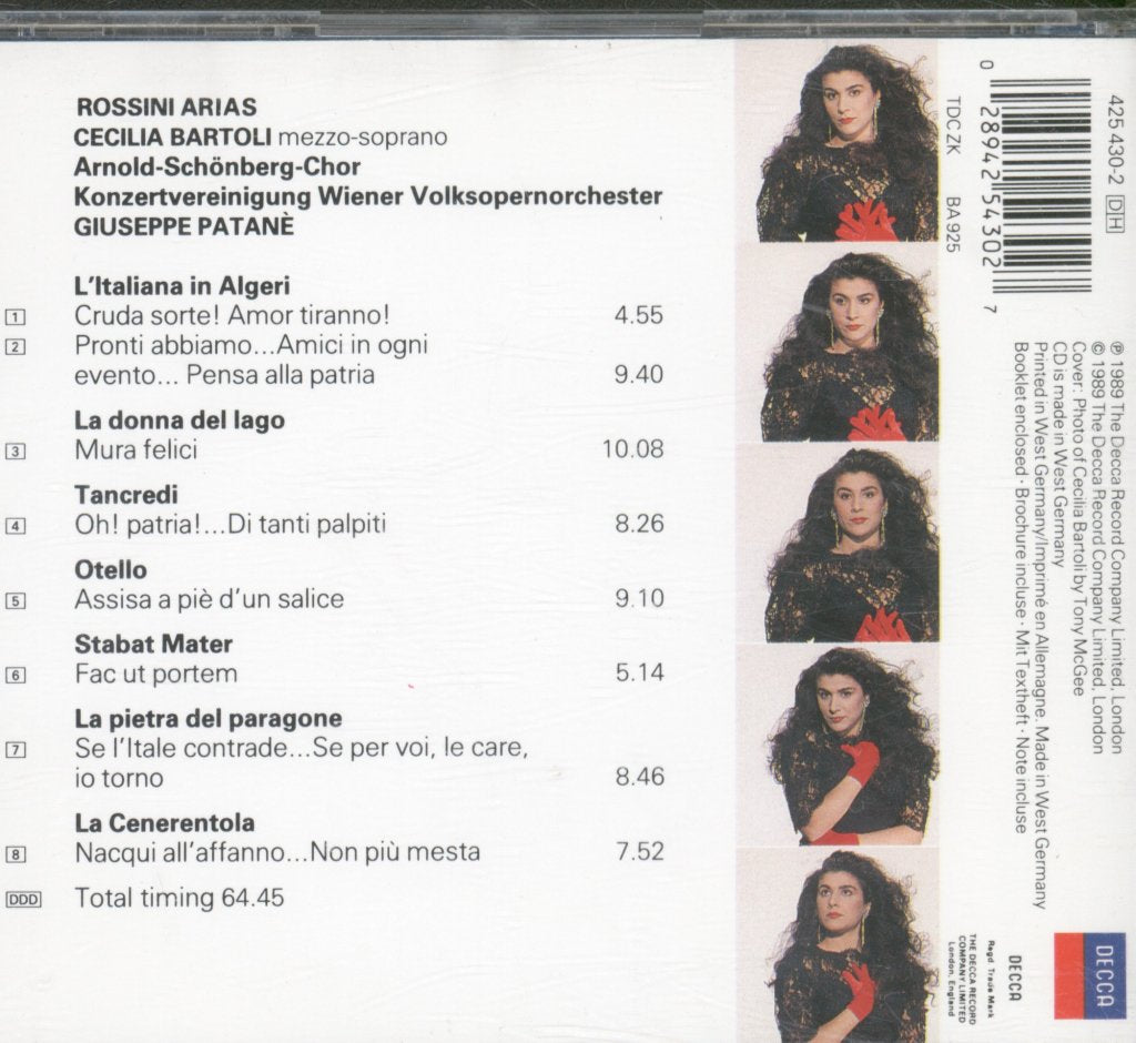 Cecilia Bartoli - Rossini Arias - Cd