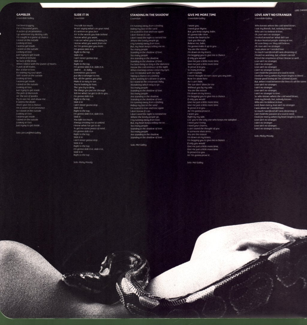 Whitesnake - Slide It In - Lp