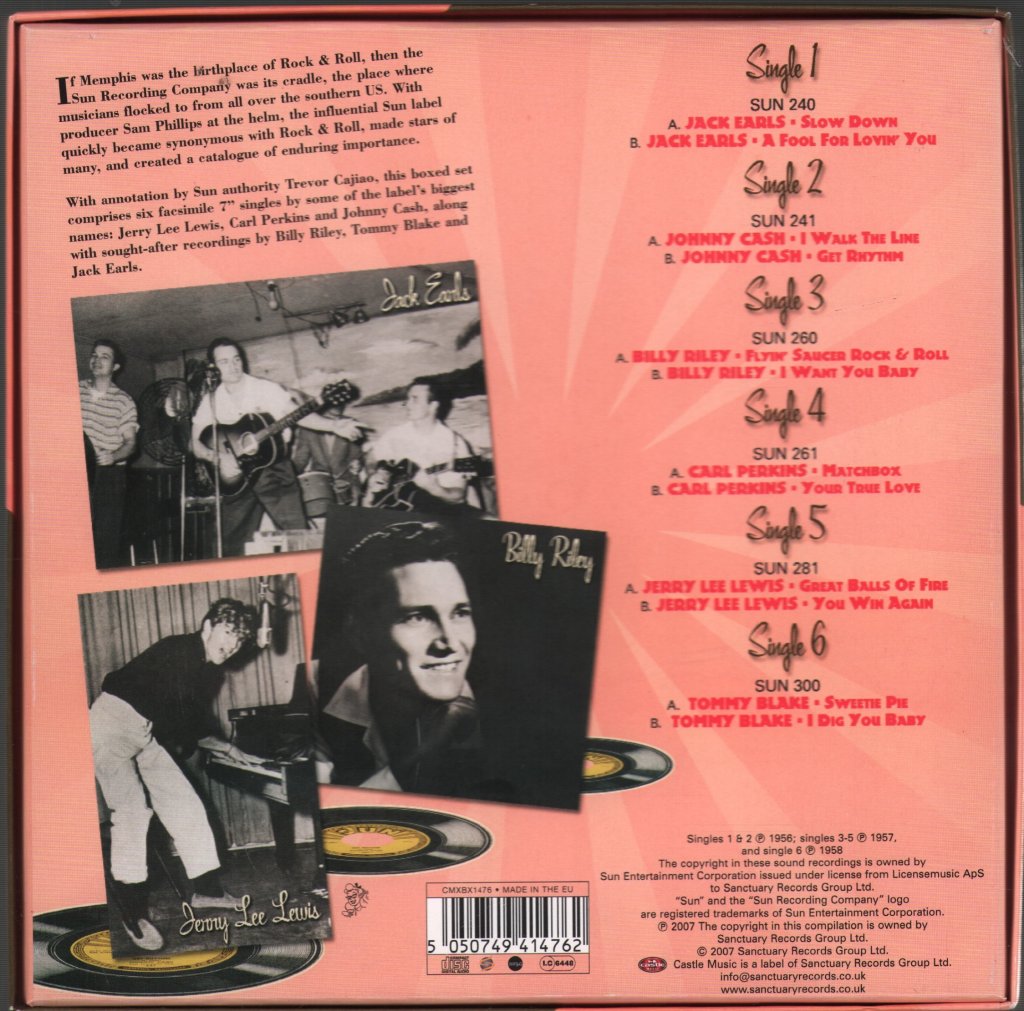 Various Artists - Get Rhythm! Hot Wax From The Sun Vaults - 7 Inch Box Set