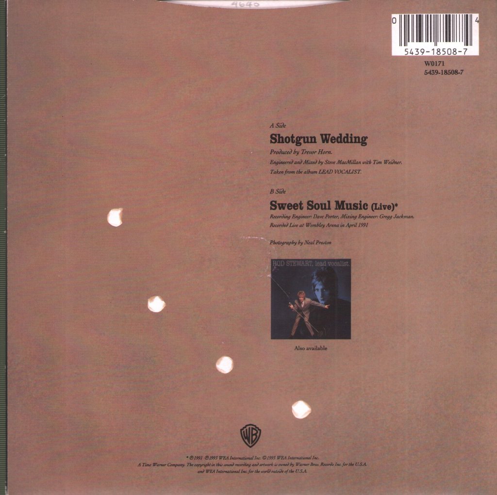 Rod Stewart - Shotgun Wedding - 7 Inch