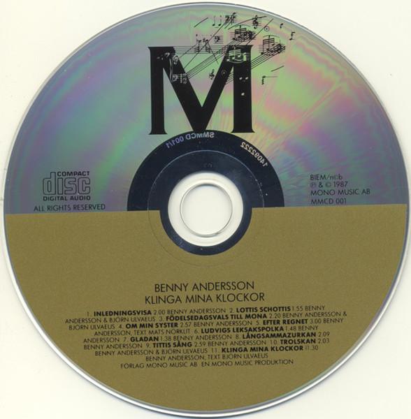 Benny Andersson - Klinga Mina Klockor - Cd