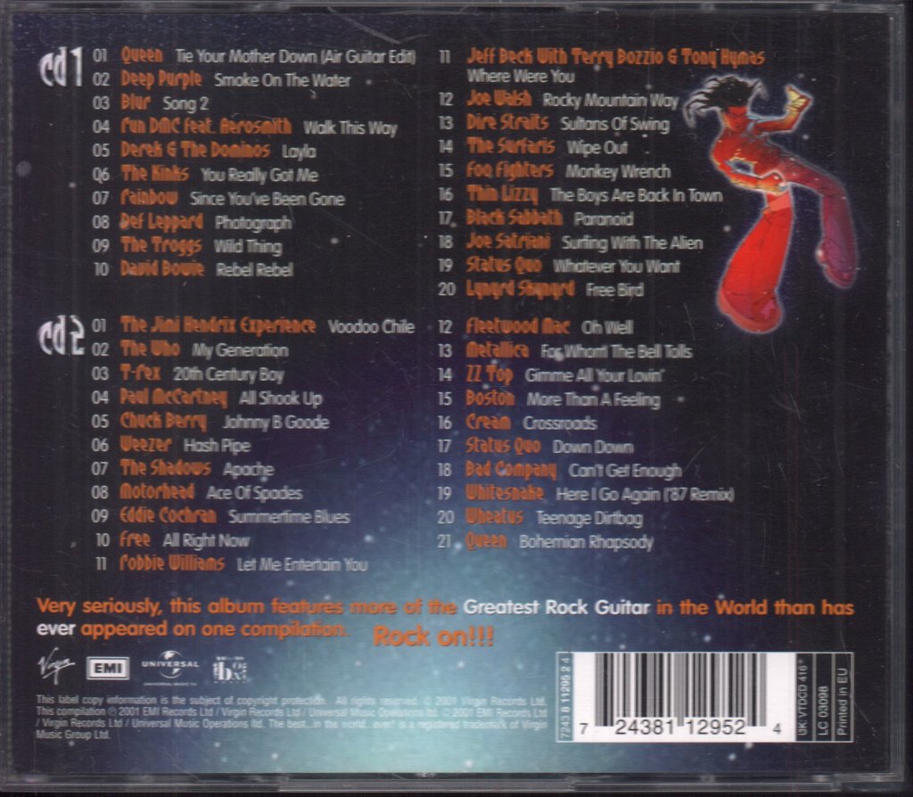 Various Artists - Best Air Guitar Album In The World Ever - Double Cd