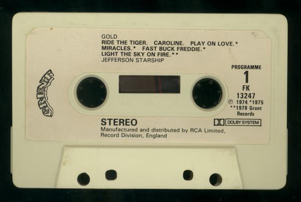 Jefferson Starship - Gold - Cassette