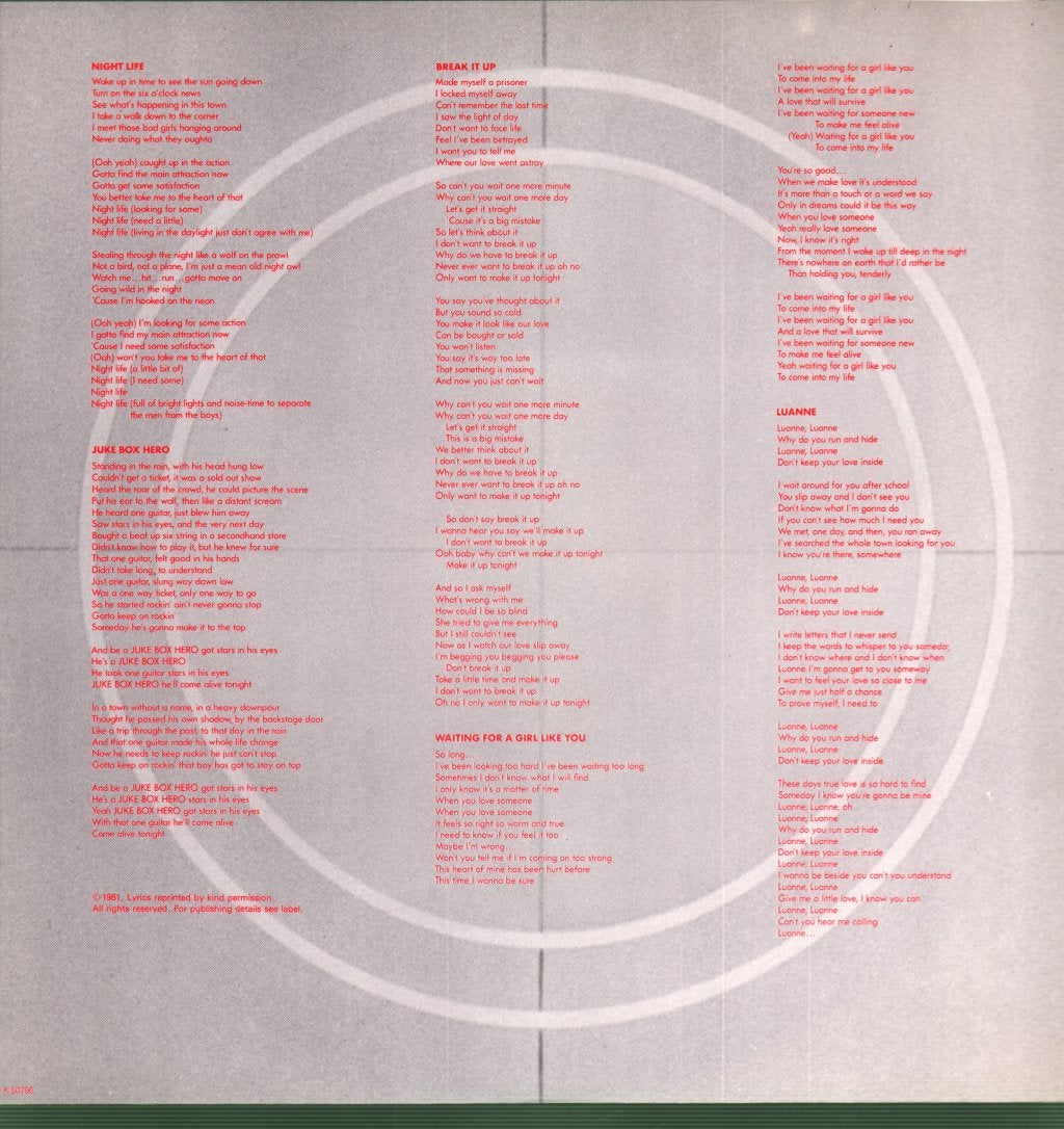 Foreigner - 4 - Lp