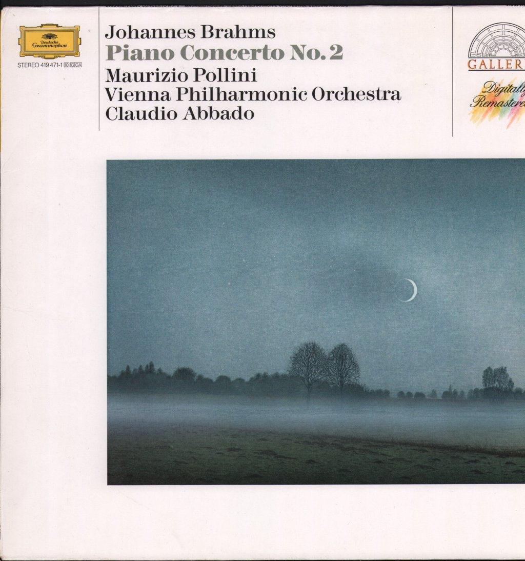 Maurizio Pollini / Claudio Abbado / Vienna Philharmonic Orchestra - Johannes Brahms - Piano Concerto No. 2 - Lp