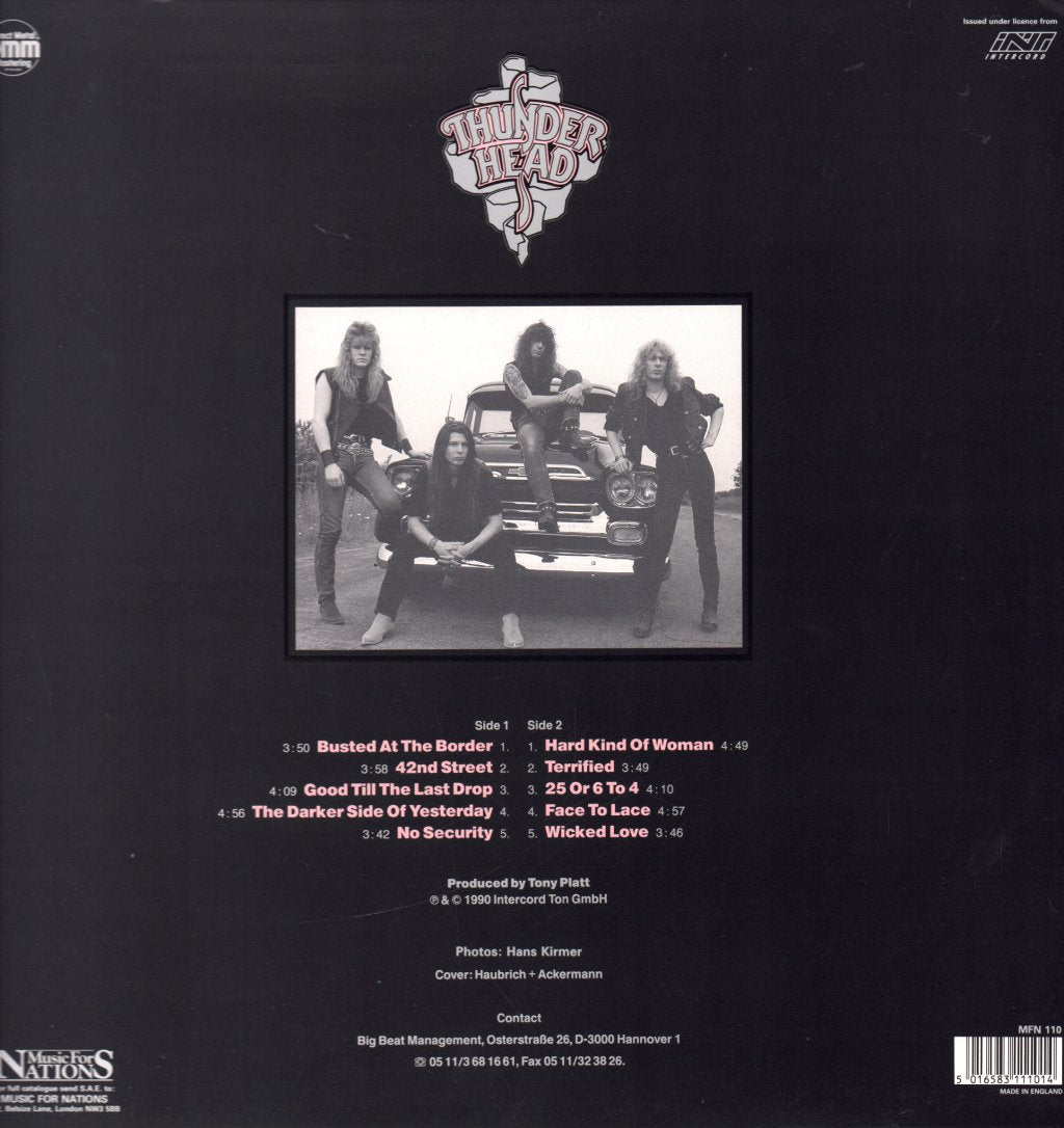 Thunderhead - Busted At The Border - Lp