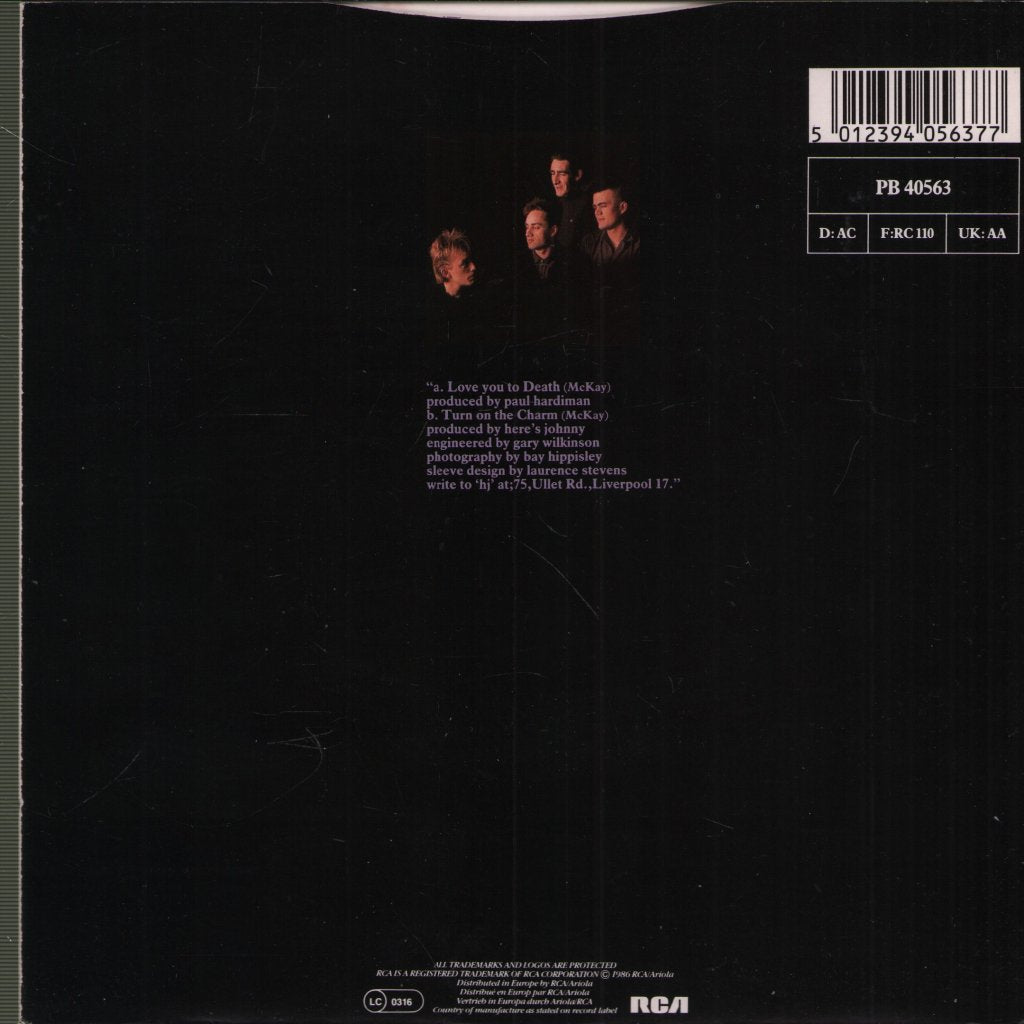 Here's Johnny - Love You To Death - 7 Inch
