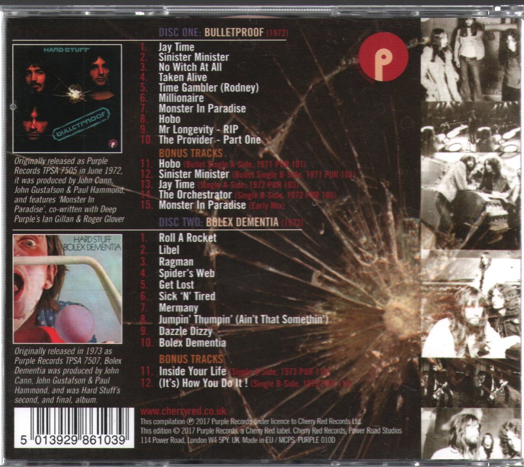 Hard Stuff - Complete Purple Records Anthology 1971-1973 - Double Cd