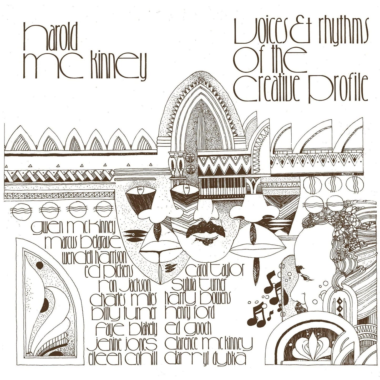 Harold McKinney - Voices & Rhythms of the Creative Profile - Lp