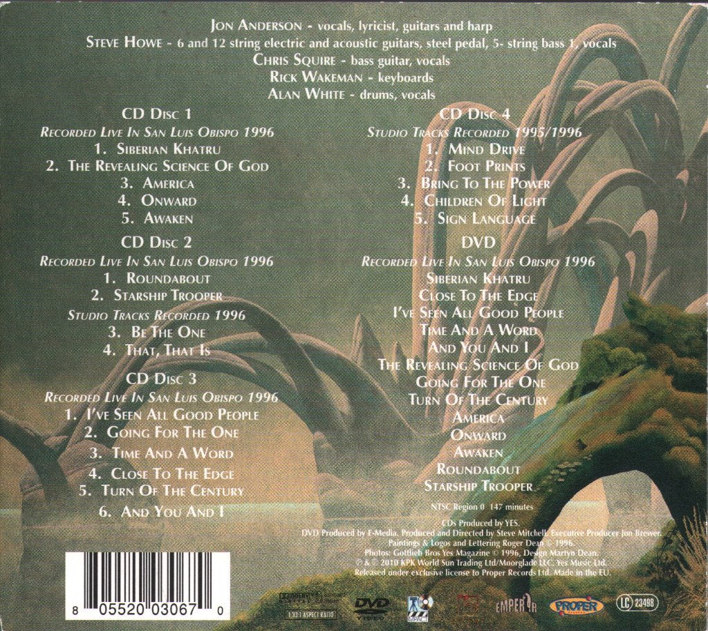 Yes - Keys To Ascension - Cd Set
