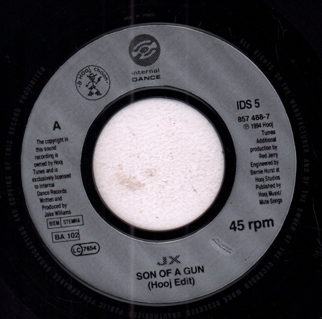 Jx - Son Of A Gun - 7 Inch