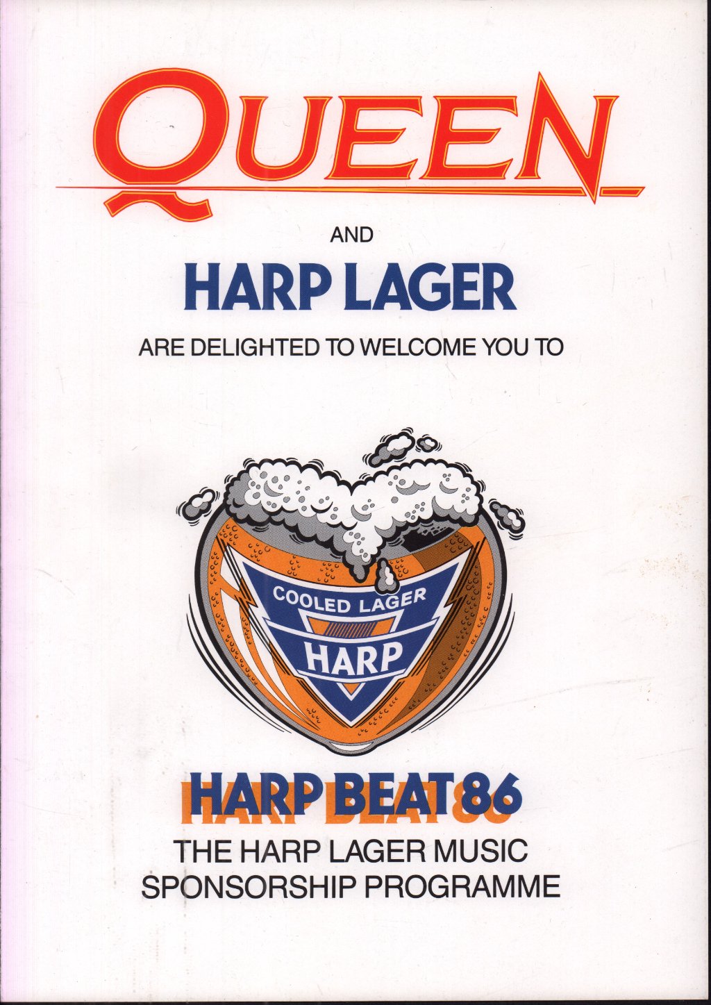 Queen - A Kind Of Magic - Tour Programme