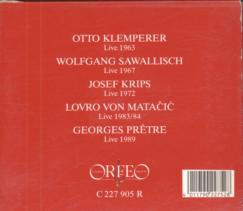 Wiener Symphoniker - Wiener Symphoniker 1900 - 1990 - Jubilaumsedition - Cd Set