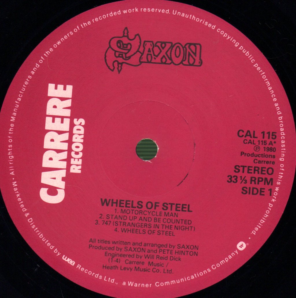 Saxon - Wheels Of Steel - Lp