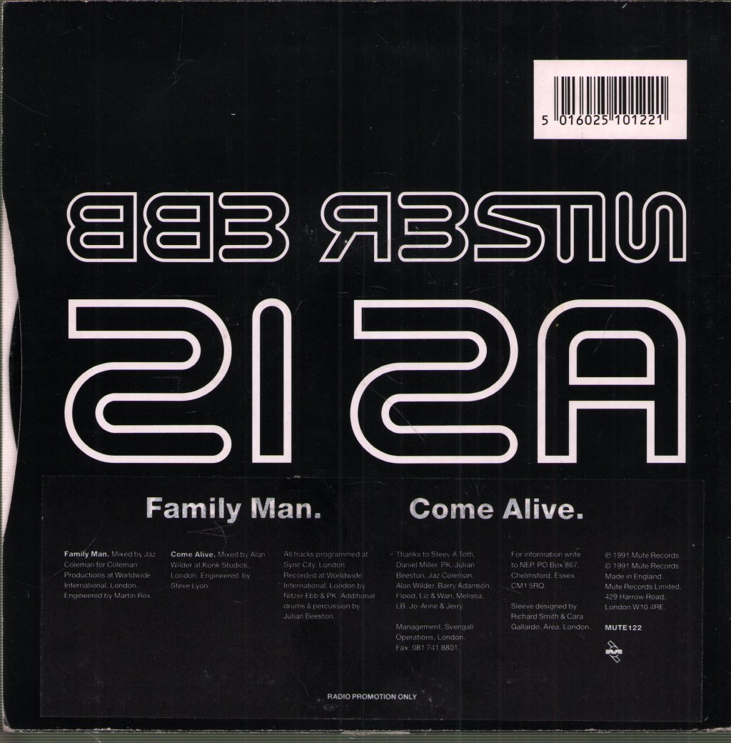 Nitzer Ebb - As Is - 7 Inch