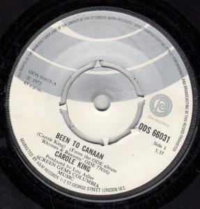 Carole King - Been To Canaan - 7 Inch
