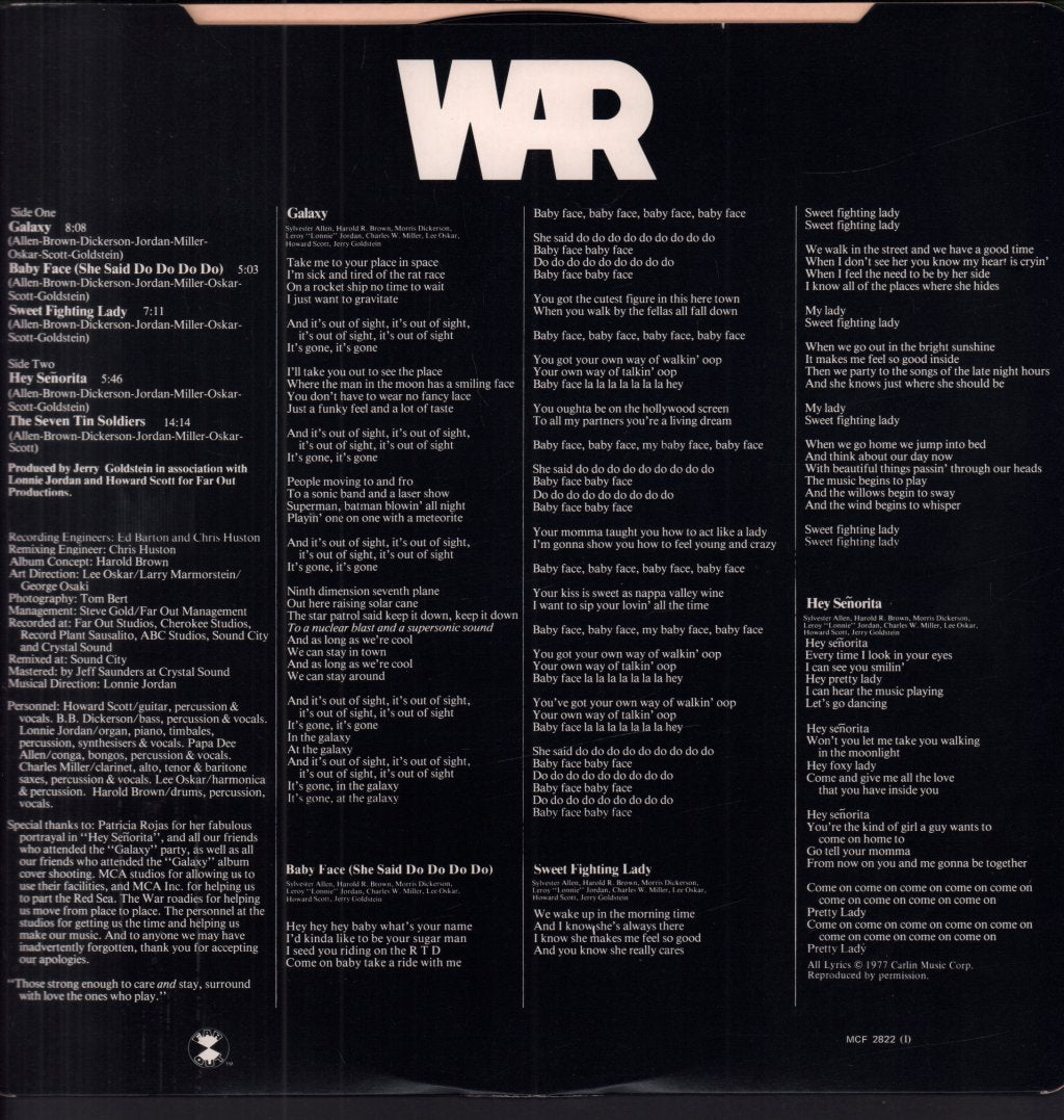 War - Galaxy - Lp